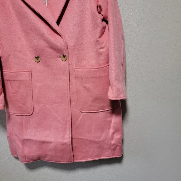 Sundance NWT Emilia Topper Wool Blend Breasted Long Blazer Jacket - Picture 5 of 9